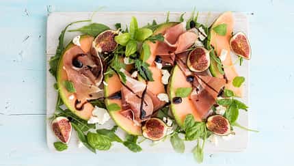 So lecker, so schnell gemacht: Melonen-Antipasti