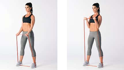 Training mit Powerbands