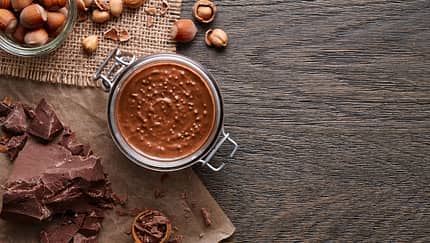 Selbstgemachte Nutella