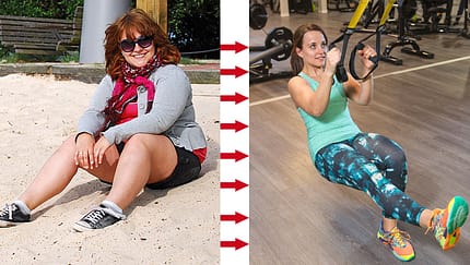 Nina hat 40 Kilo abgenommen