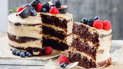 So schön und so einfach: Der  Naked Cake