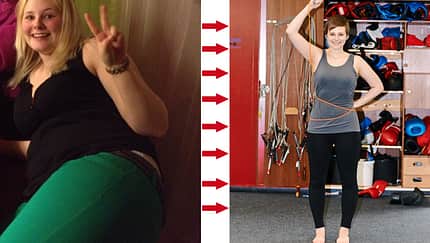 Christin hat 30 Kilo abgenommen