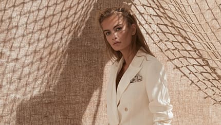Trendstoff des Spätsommers: Leinen