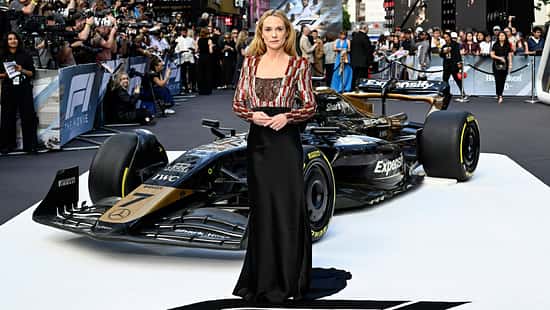 Kerry Condon in einem Abendkleid auf der  europäischen Premiere von"F1: The Movie" 