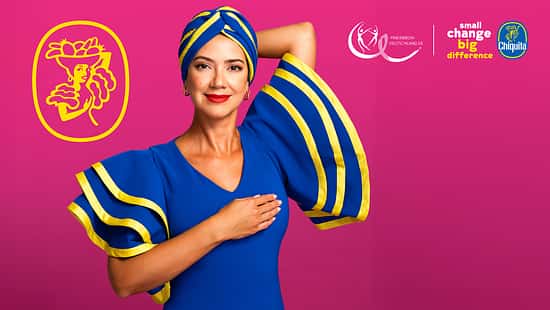 Chiquita: Pink für Brustkrebsvorsorge