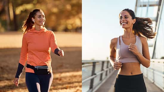 Joggen vs. zügiges Gehen 