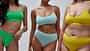 3 Frauen im Bikini mit verschiedenen Figuren