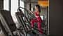 Side,View,Of,Adult,Female,In,Sportswear,Walking,Up,Stairs