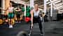 Zwei Frauen beim Crossfit Zwei Frauen beim Crossfit