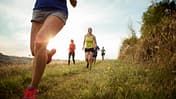 Runners Out for a Jog