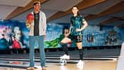 Die Fußballerin Lena Oberdorf und der Fußballer Leon Goretzka