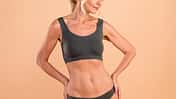 Cropped,Photo,Of,Lady,Wear,Grey,Sport,Lingerie,For,Training