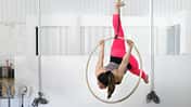 Schwerelos trainieren mit Aerial Hoop und Co. 