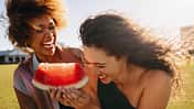 Wassermelone essen gesund