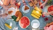 Picknick im Sommer