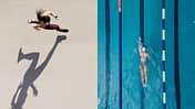 Schwimmen vs. Laufen