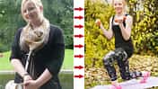 vorher nachher: Jennifer hat 20 Kilo abgenommen
