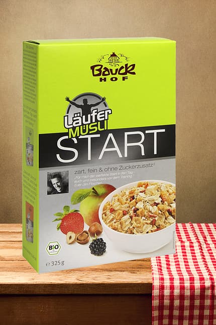Läufer-Müsli "Start" von Bauckhof