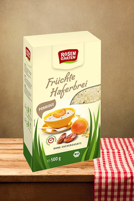 Früchte Haferbrei von Rosengarten
