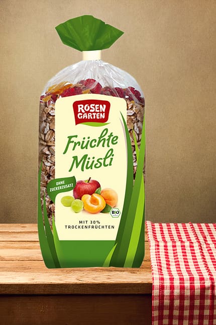 Früchte Müsli von Rosengarten 