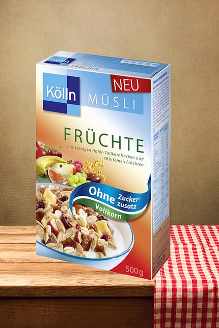 Vollkorn-Früchte-Müsli von Kölln