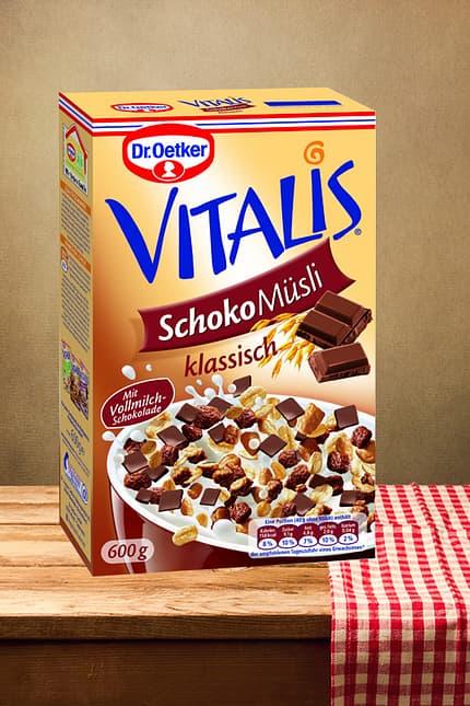 Vitalis Schoko-Müsli von Dr. Oetker