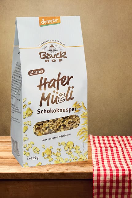 Hafer-Müzli "Schokoknusper" von Bauckhof 