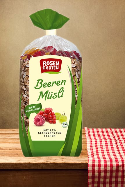 Beeren-Müsli von Rosengarten 
