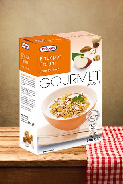 Gourmet Müsli "Knuspertraum" von Brüggen