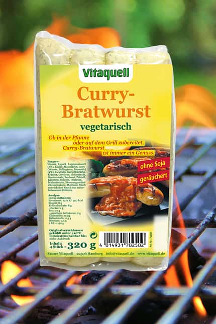 Vitaquell Currybratwurst