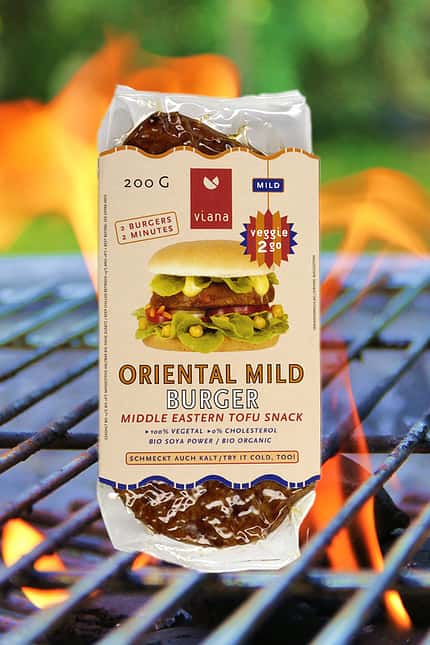 Veggie 2 Go Oriental Mild Burger 