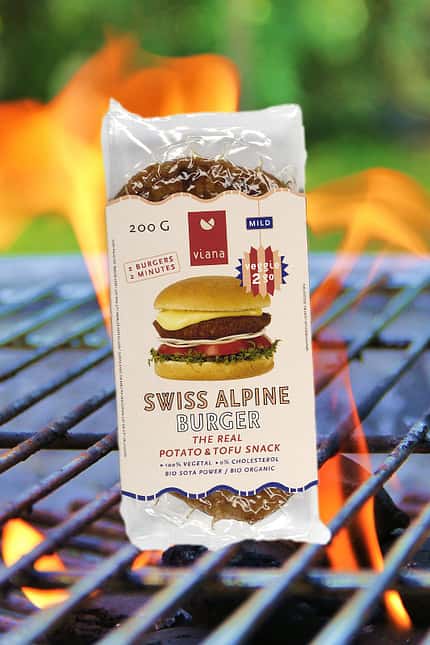 Veggie 2 Go Swiss Alpine Burger von Viana
