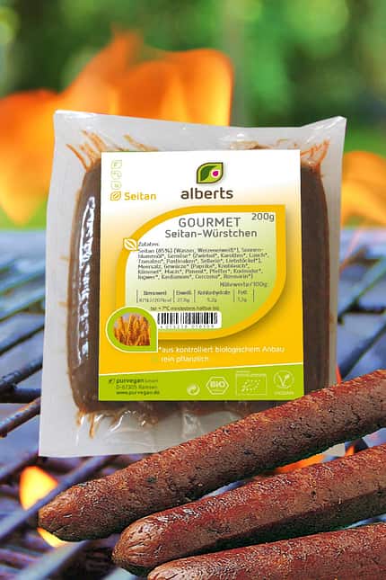 Gourmet Seitan-Würstchen