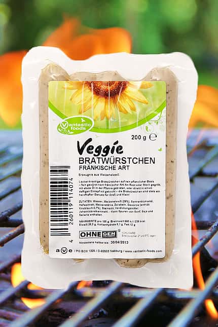 Veggie-Bratwürstchen Fränkische Art